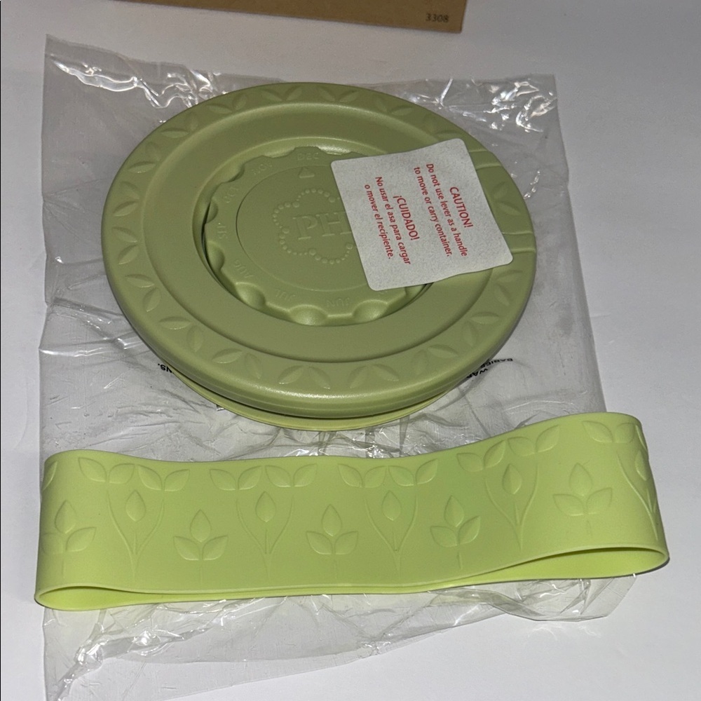 Princess House Green Storage Lid Set